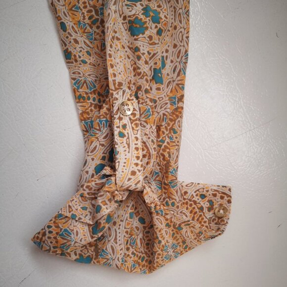 Marks & Spencer Classic Ladies Size 18 Button Closure V-neck Blouse - Picture 8 of 11